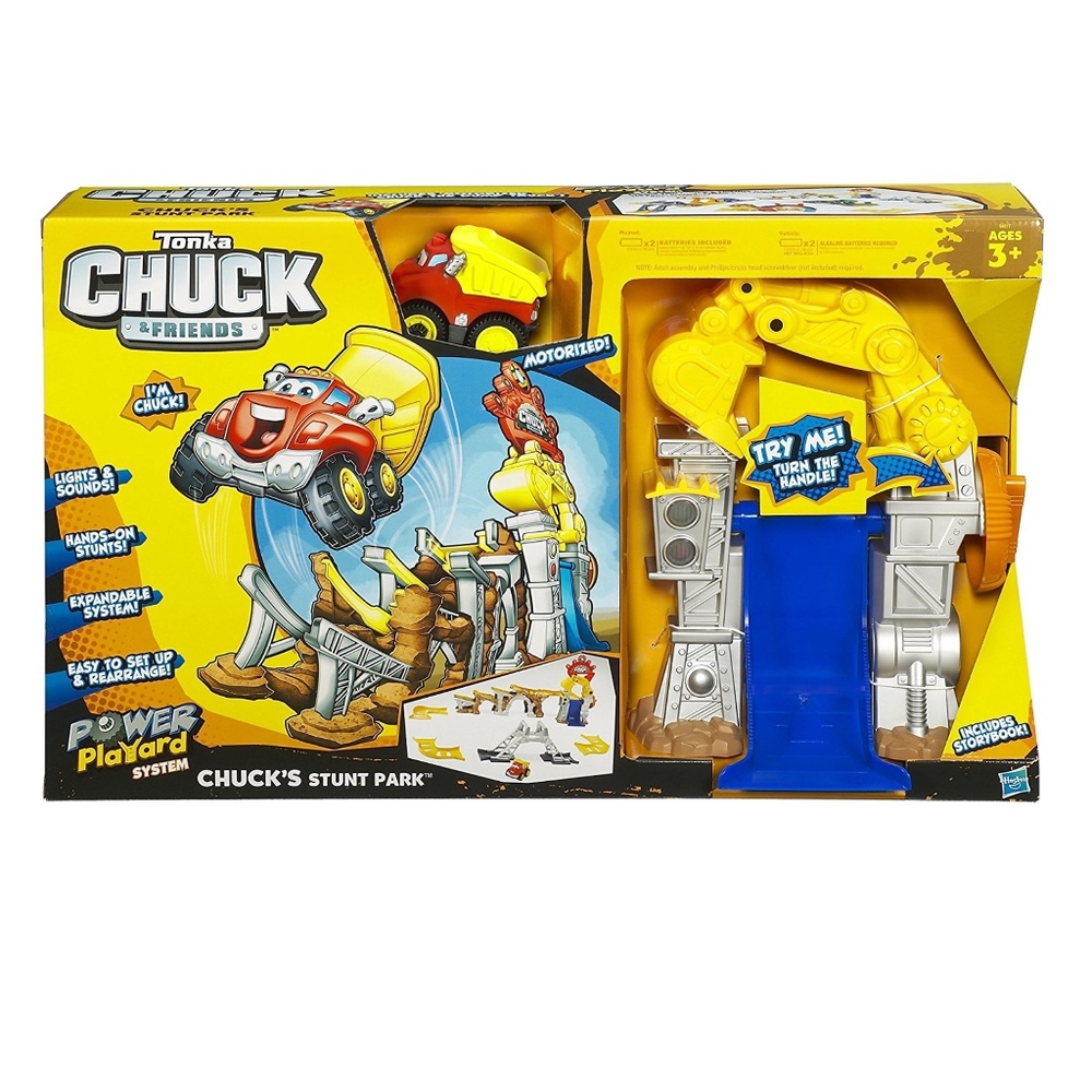 Tonka Chuck & Friends- Chuck's Stunt Park NIB